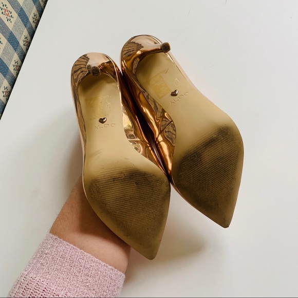 ALDO Metallic high heels - Picture 6 of 6